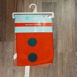 Holiday Gingerbread Cookie Themed Apron